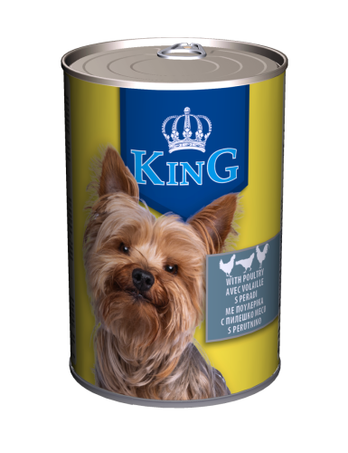King Dog 415g Baromfi